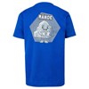 Whakamana Rock Tee  (Mahoe) - royal